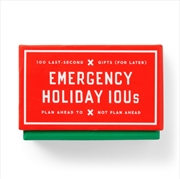 Buy Emergency Holiday IOUs Card Set