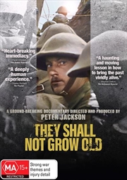 Buy They Shall Not Grow Old