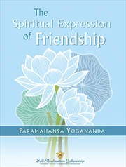 Buy The Spiritual Expression of Friendship