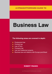 Buy A Straightforward Guide to Business Law Revised Edition-2026