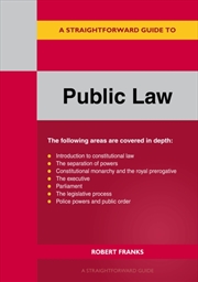 Buy A Straightforward Guide to Public Law