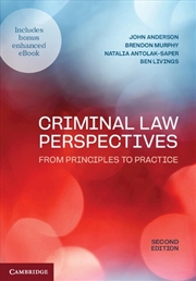 Buy Criminal Law Perspectives : From Principles to Practice