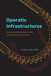 Buy Operatic Infrastructures : Materiality and Meaning in 1890s London, Paris, and New York