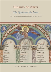 Buy The Spirit and the Letter : On the Interpretation of Scripture