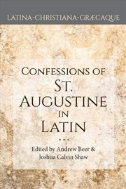 Buy Confessions of St. Augustine in Latin