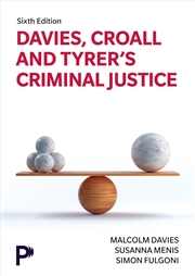 Buy Davies, Croall & Tyrer's Criminal Justice