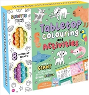 Buy Tabletop Colouring and Activities : GIANT double-sided colouring mat for the ultimate creative fun!