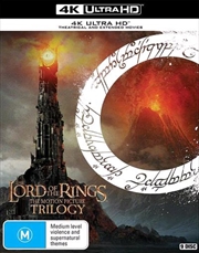Buy Lord Of The Rings Trilogy | UHD - Theatrical + Extended Edition, The