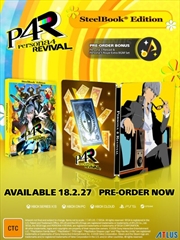 Buy Persona 4 Revival Steelbook Edition