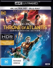 Buy Justice League - Throne Of Atlantis | Blu-ray + UHD