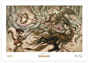 Buy Weta Workshop Labyrinth (1986) The Knight Who Never Yields Limited Edition Art Print