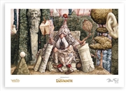Buy Weta Workshop Labyrinth (1986) Wiseman of the Labyrinth Limited Edition Art Print