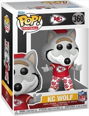 Buy NFL: Mascots - Kansas Chiefs Wolf Pop! Vinyl