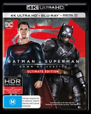 Buy Batman V Superman - Dawn Of Justice | Blu-ray + UHD + UV