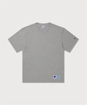 Buy [Bts V Pick] Champion Jock Tag Short Sleeve T-Shirt Grey (M)