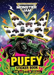 Buy Monster Jam: Puffy Sticker Colouring Book