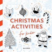 Buy Christmas Activities: A Holiday Activity Book for Kids