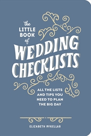 Buy The Little Book of Wedding Checklists (Deluxe Edition)
