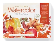Buy Watercolor the Easy Way Paint-Your-Own Watercolor Cards Autumn