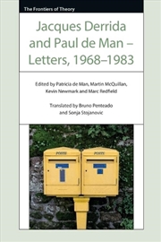 Buy Jacques Derrida and Paul de Man  Letters, 19681983