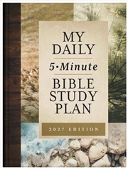 Buy My Daily 5-Minute Bible Study Plan (for Men): 2027 Edition