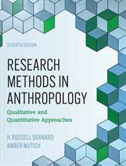 Buy Research Methods in Anthropology: Qualitative and Quantitative Approaches