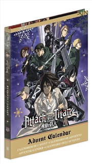 Buy Attack on Titan: The Official Advent Calendar: 24 Days of Exclusive Gifts and Surprises