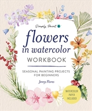 Buy Flowers in Watercolor Workbook