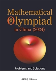 Buy Mathematical Olympiad In China (2024): Problems And Solutions
