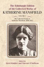 Buy The Collected Fiction of Katherine Mansfield, 1898-1915