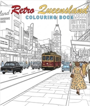 Buy Retro Queensland Colouring Book