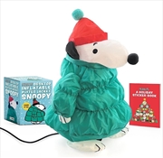 Buy Peanuts: Desktop Inflatable Puffer Jacket Snoopy