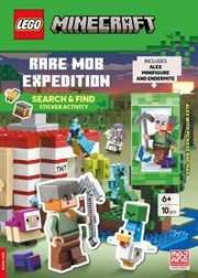 Buy LEGO® Minecraft™: Rare Mob Expedition – Search & Find Sticker Activity Book (with Alex minifigure, e