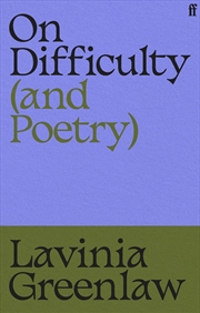 Buy On Difficulty (and Poetry)