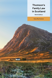 Buy Thomson's Family Law in Scotland