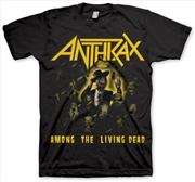 Buy Anthrax - Among The Living Dead Glow - T-Shirt - 3XL