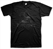 Buy Evanescence - Angel Statue - T-Shirt - Medium