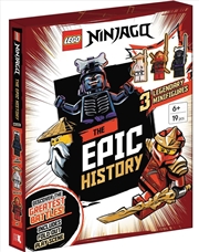 Buy LEGO® NINJAGO®: The Epic History (with Kai, Lord Garmadon and Master Wu minifigures and fold-out pla