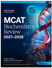Buy MCAT Biochemistry Review 2027-2028
