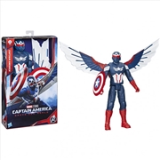 Buy Marvel Studios Captain America Brave New World, Titan Hero Series Deluxe Captain America