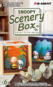 Buy Re-Ment SNOOPY Scenery Box (Blind Box)