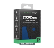 Buy Palms Off Gaming - BLACKout Deck Sleeves - Standard - 100pc - NAVY