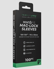 Buy Palms Off Gaming - MintFit Mag-Lock Card Case Sleeves (100-130pt) - 100pc