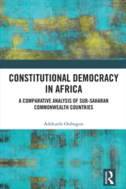 Buy Constitutional Democracy in Africa