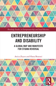Buy Entrepreneurship and Disability
