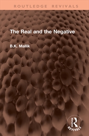 Buy The Real and the Negative