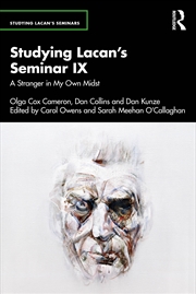 Buy Studying Lacan’s Seminar IX