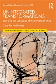 Buy Unintegrated Transformations