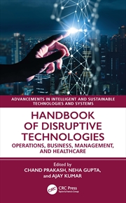Buy Handbook Of Disruptive Technol