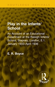 Buy Play in the Infants' School